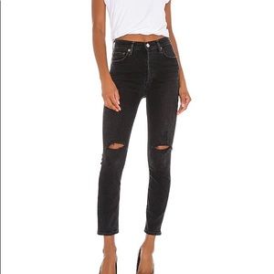 AGOLDE Nico High Rise Slim in Cassette